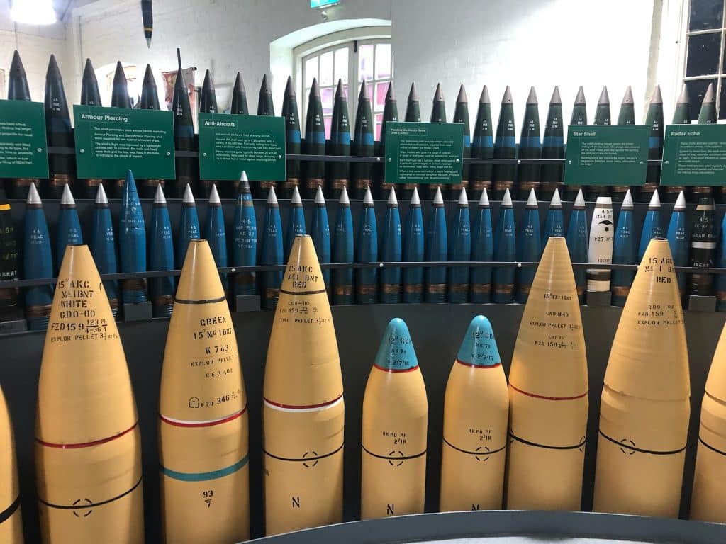 Shells in the Explosions! museum